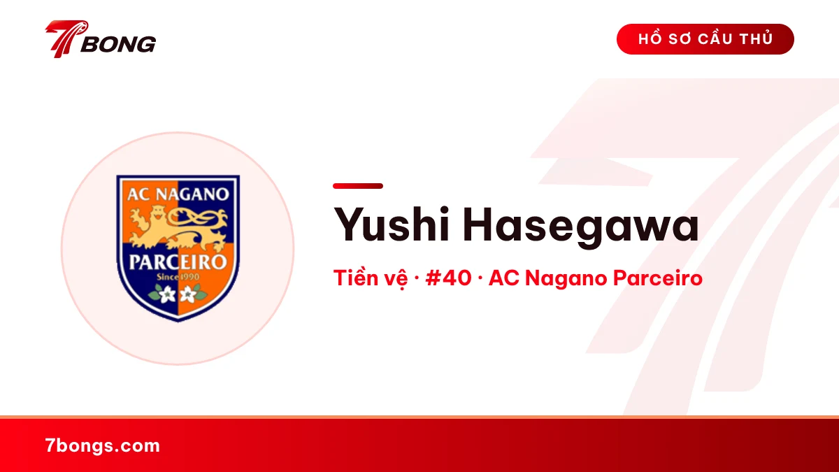Yushi Hasegawa — AC Nagano Parceiro