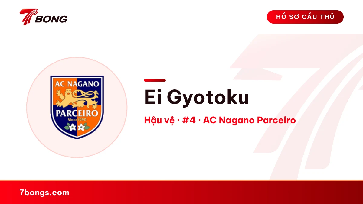 Ei Gyotoku — AC Nagano Parceiro