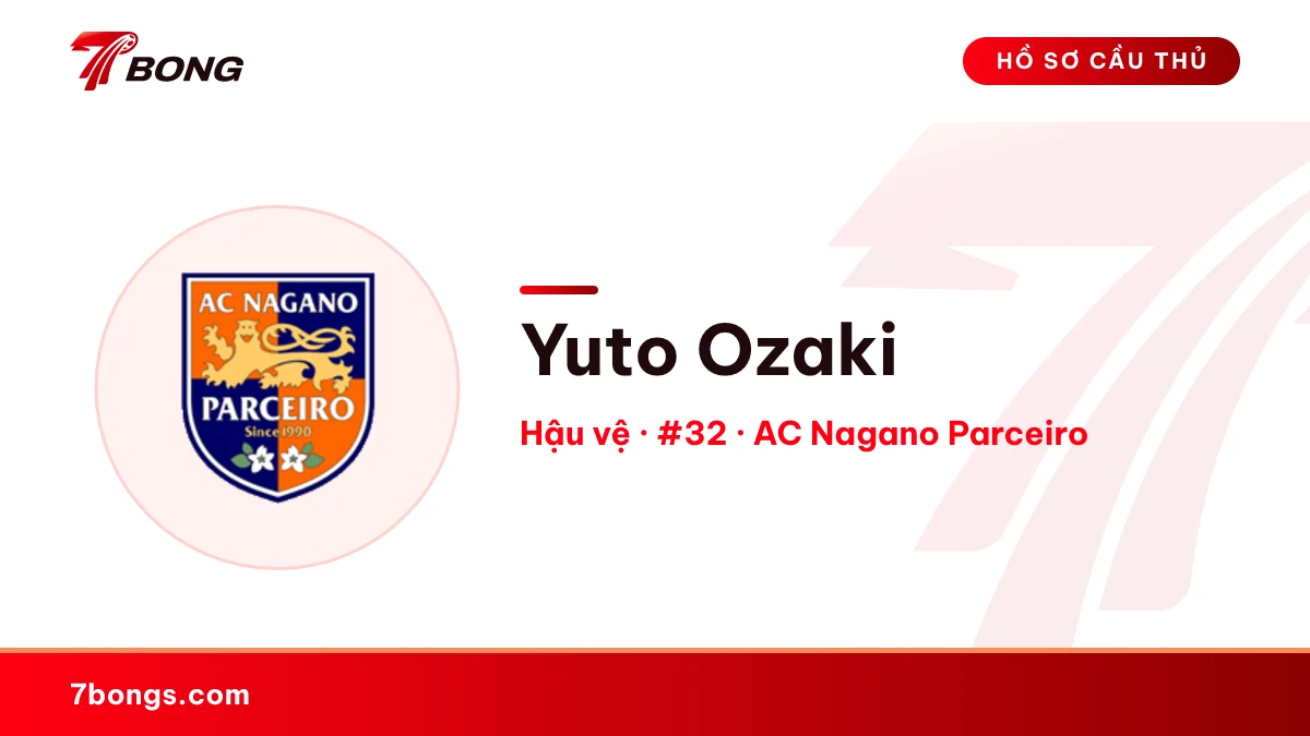 Yuto Ozaki — AC Nagano Parceiro