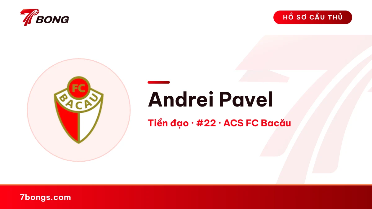 Andrei Pavel — ACS FC Bacău