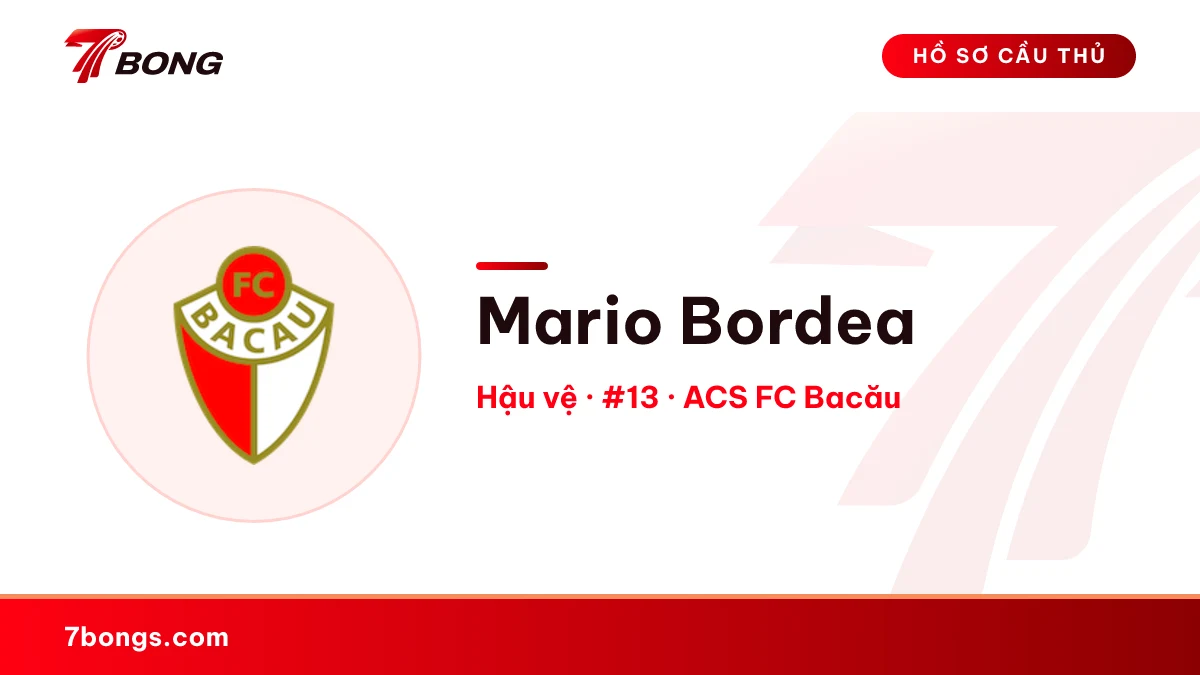 Mario Bordea — ACS FC Bacău