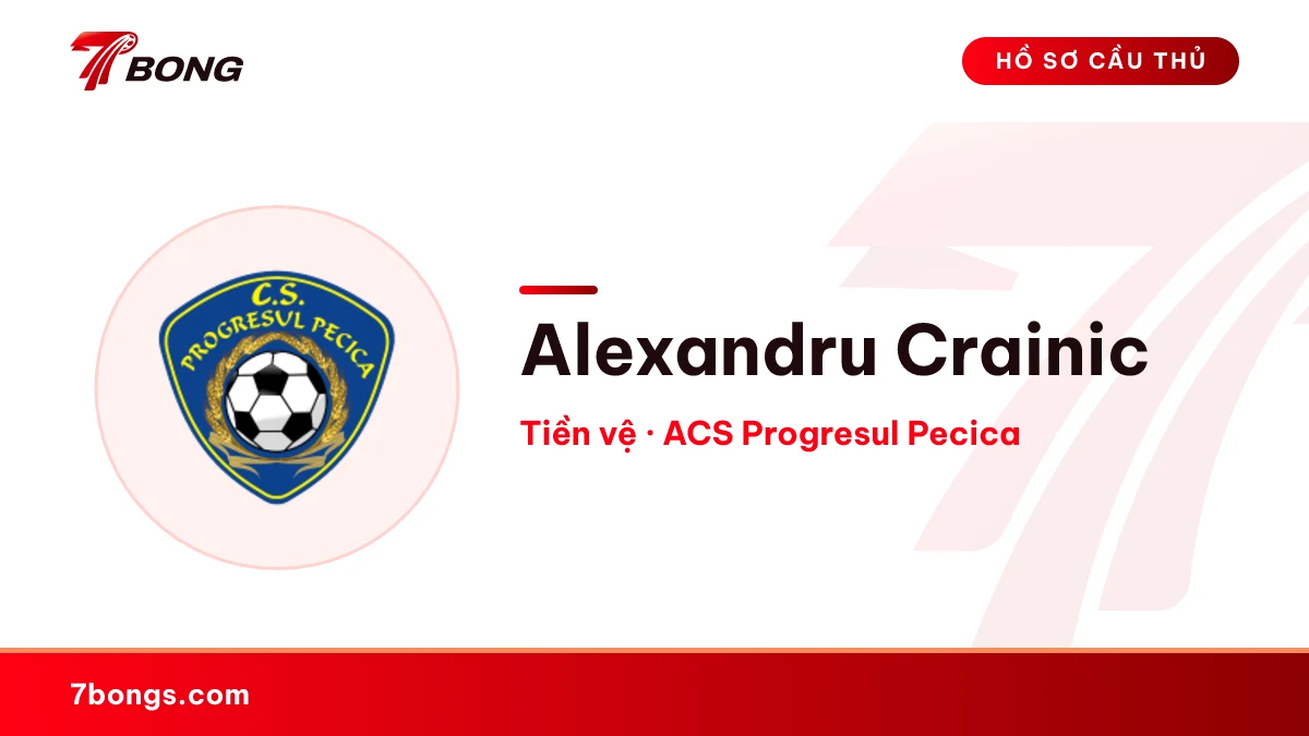 Alexandru Crainic — ACS Progresul Pecica