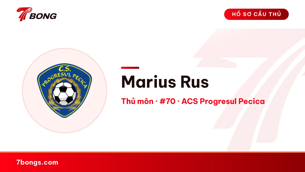Marius Rus — ACS Progresul Pecica