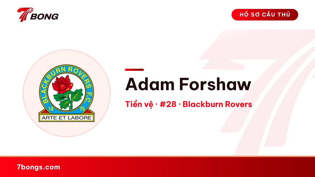 Adam Forshaw — Blackburn Rovers