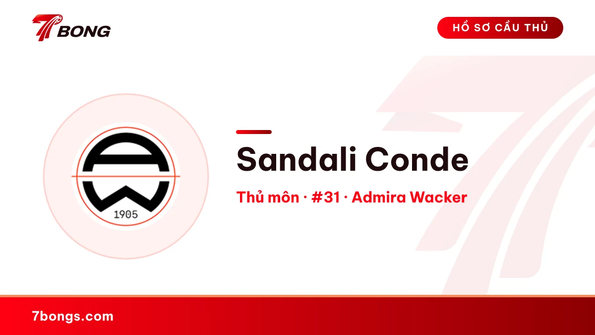 Sandali Conde — Admira Wacker