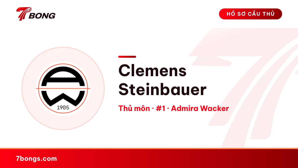Clemens Steinbauer — Admira Wacker