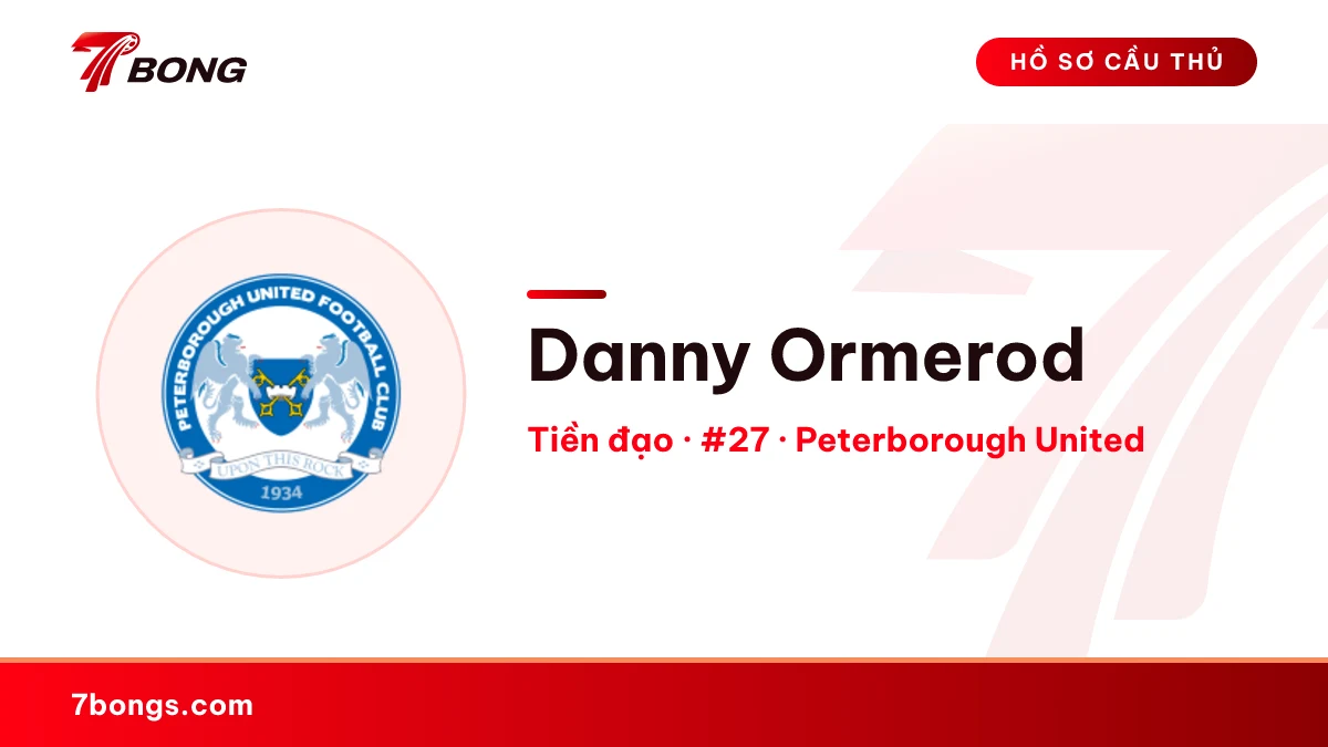Danny Ormerod — Peterborough United