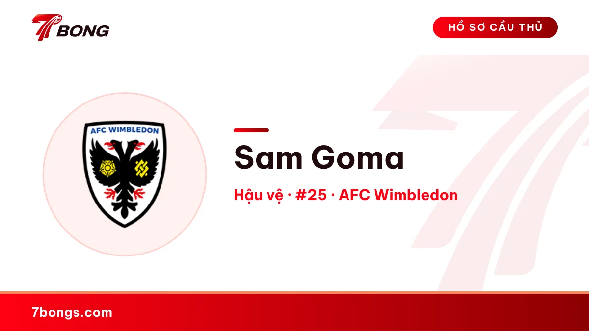 Sam Goma — AFC Wimbledon