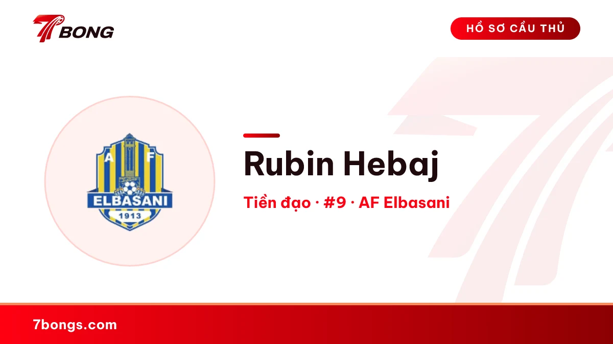 Rubin Hebaj — AF Elbasani