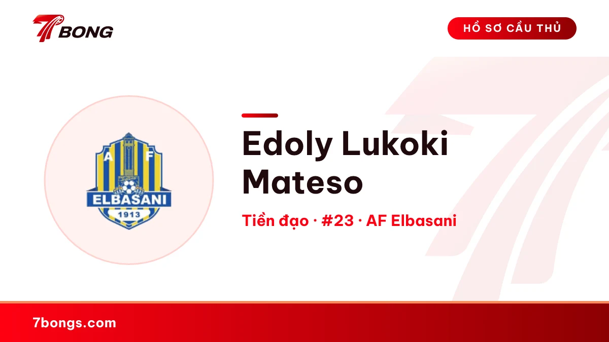 Edoly Lukoki Mateso — AF Elbasani