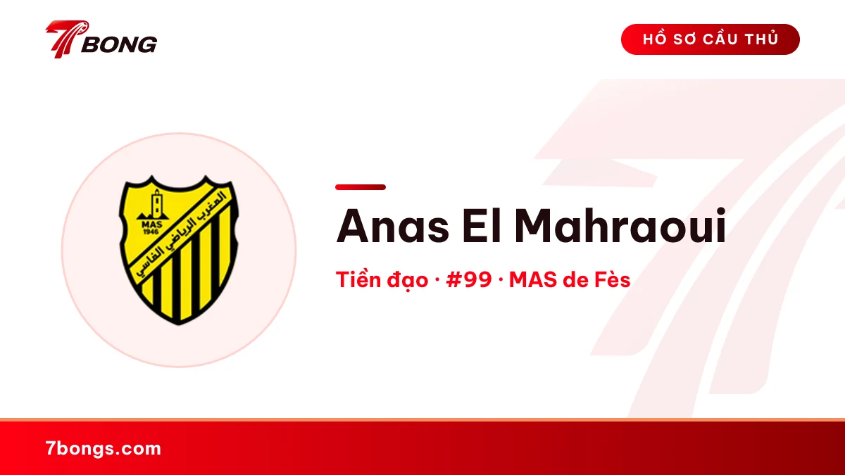 Anas El Mahraoui — MAS de Fès