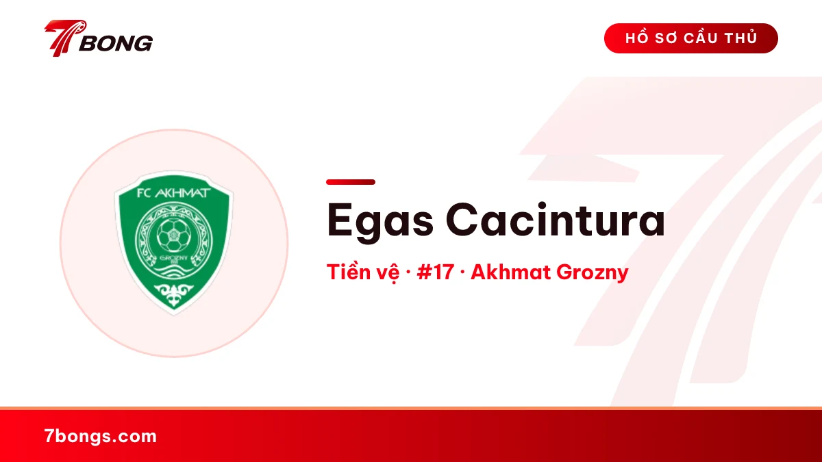 Egas Cacintura — Akhmat Grozny
