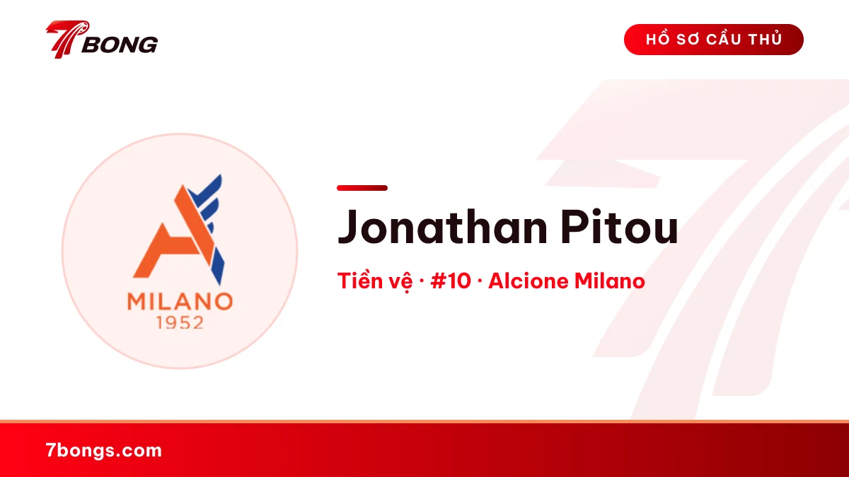Jonathan Pitou — Alcione Milano