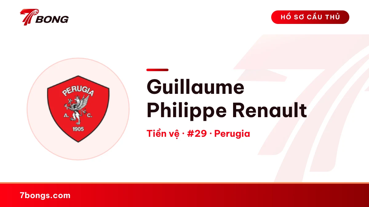 Guillaume Philippe Renault — Perugia
