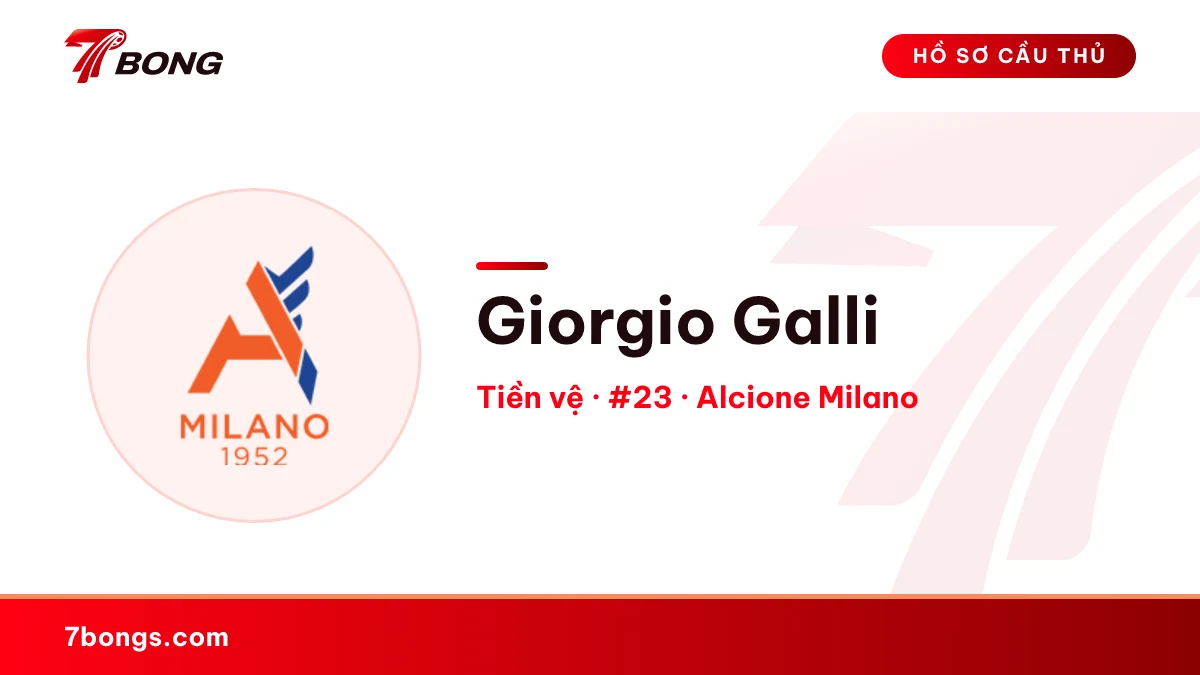 Giorgio Galli — Alcione Milano