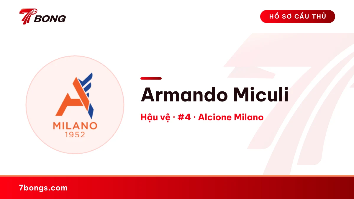 Armando Miculi — Alcione Milano
