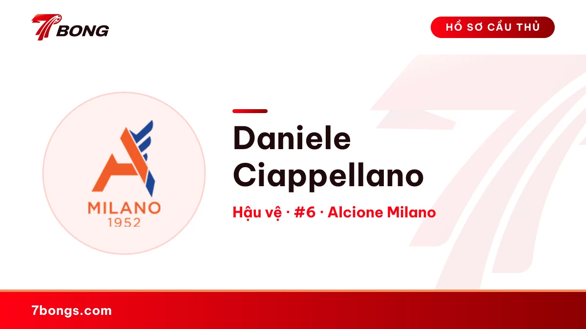 Daniele Ciappellano — Alcione Milano