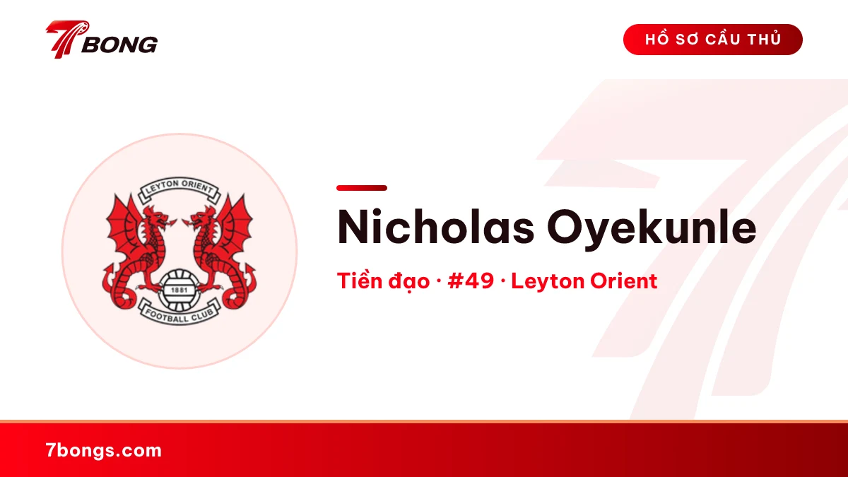 Nicholas Oyekunle — Leyton Orient