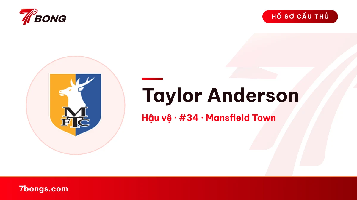 Taylor Anderson — Mansfield Town