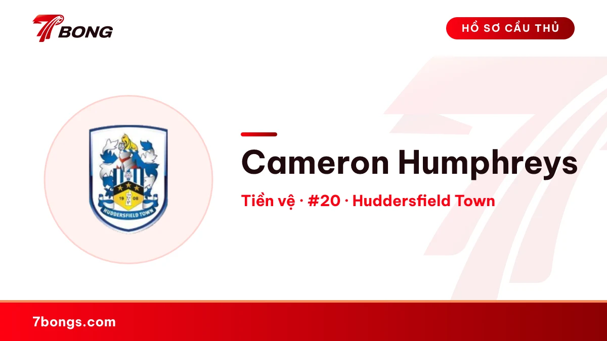 Cameron Humphreys — Huddersfield Town