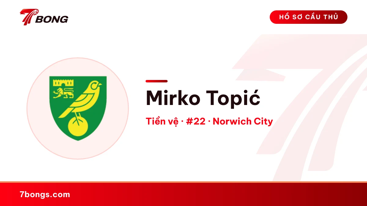 Mirko Topić — Norwich City