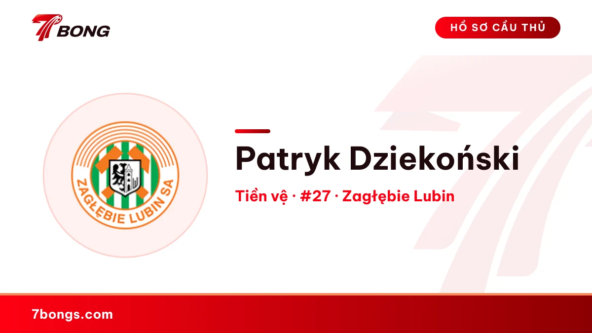 Patryk Dziekoński — Zagłębie Lubin