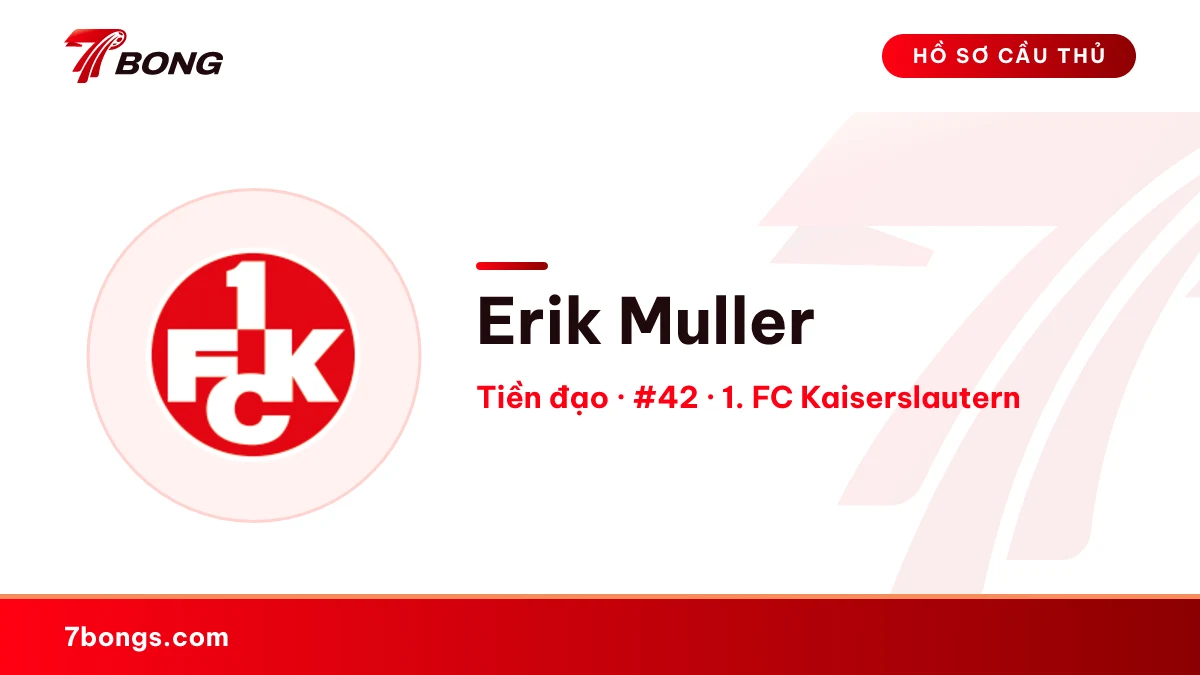 Erik Muller — 1. FC Kaiserslautern