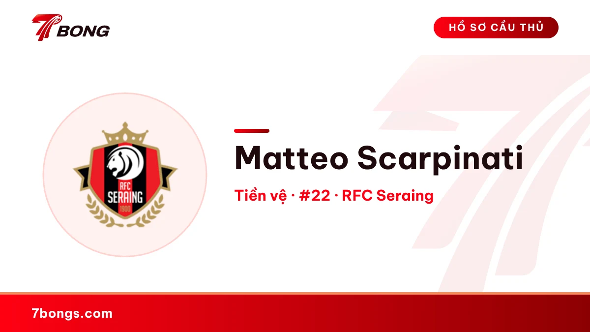 Matteo Scarpinati — RFC Seraing