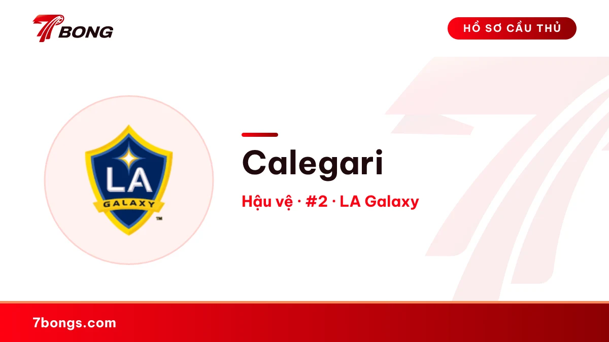 Calegari — LA Galaxy
