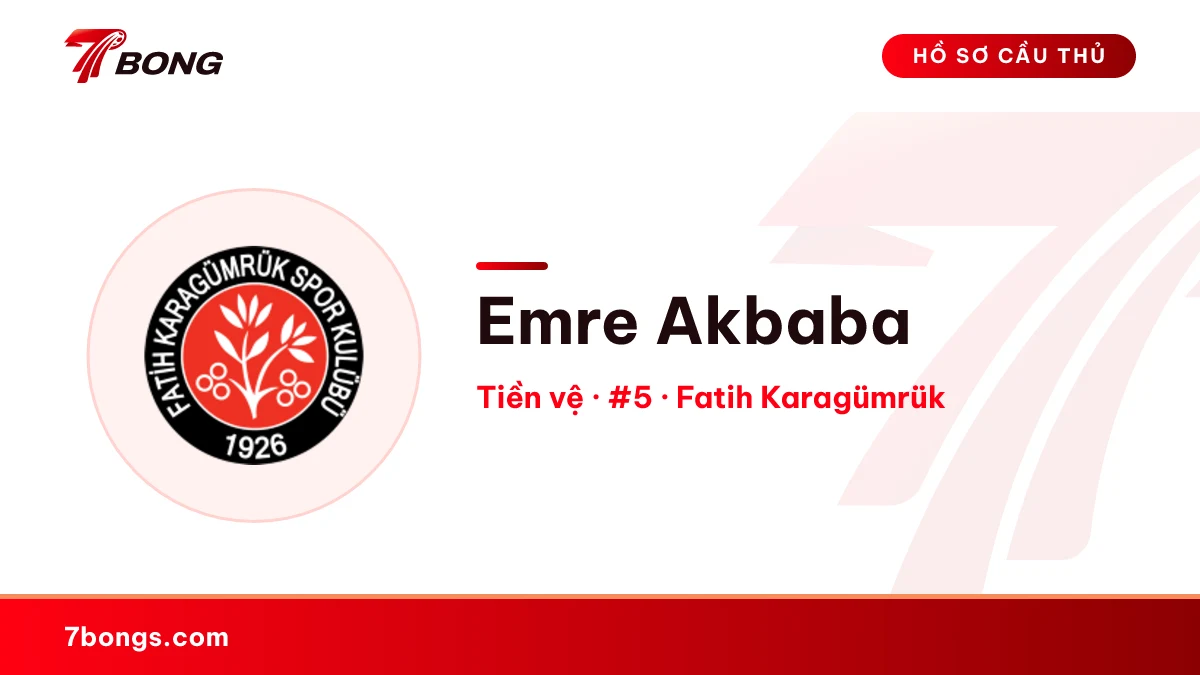 Emre Akbaba — Fatih Karagümrük