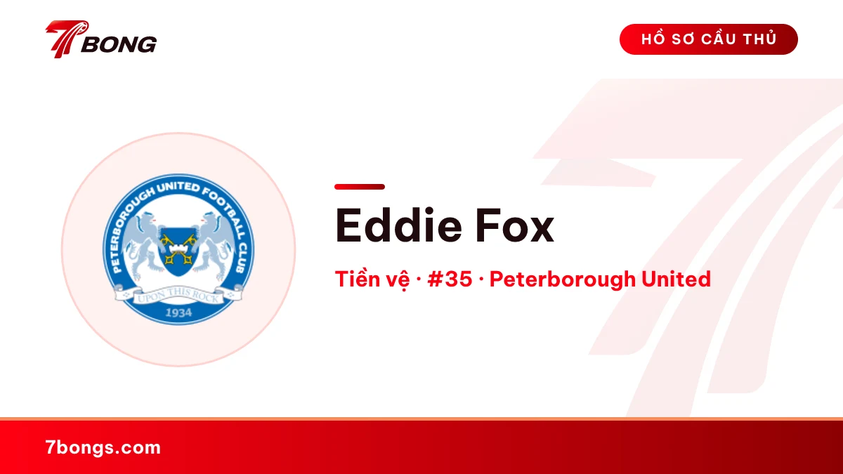Eddie Fox — Peterborough United