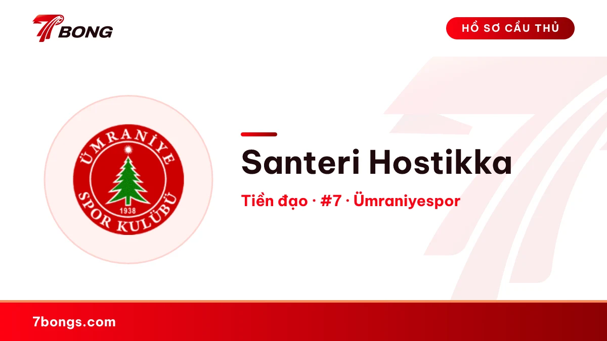 Santeri Hostikka — Ümraniyespor