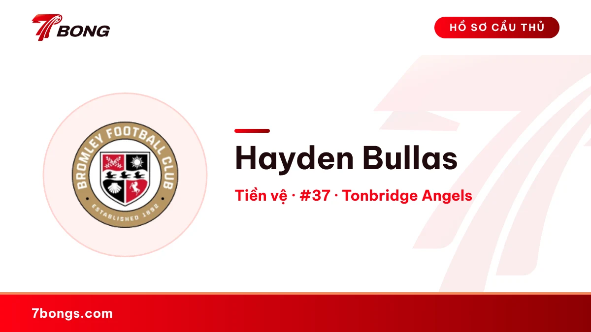 Hayden Bullas — Tonbridge Angels