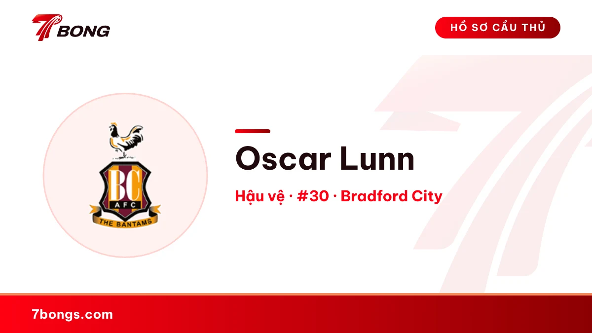 Oscar Lunn — Bradford City