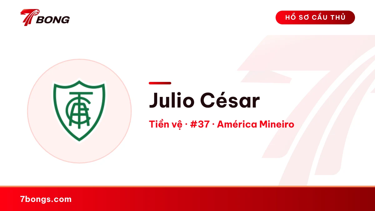 Julio César — América Mineiro