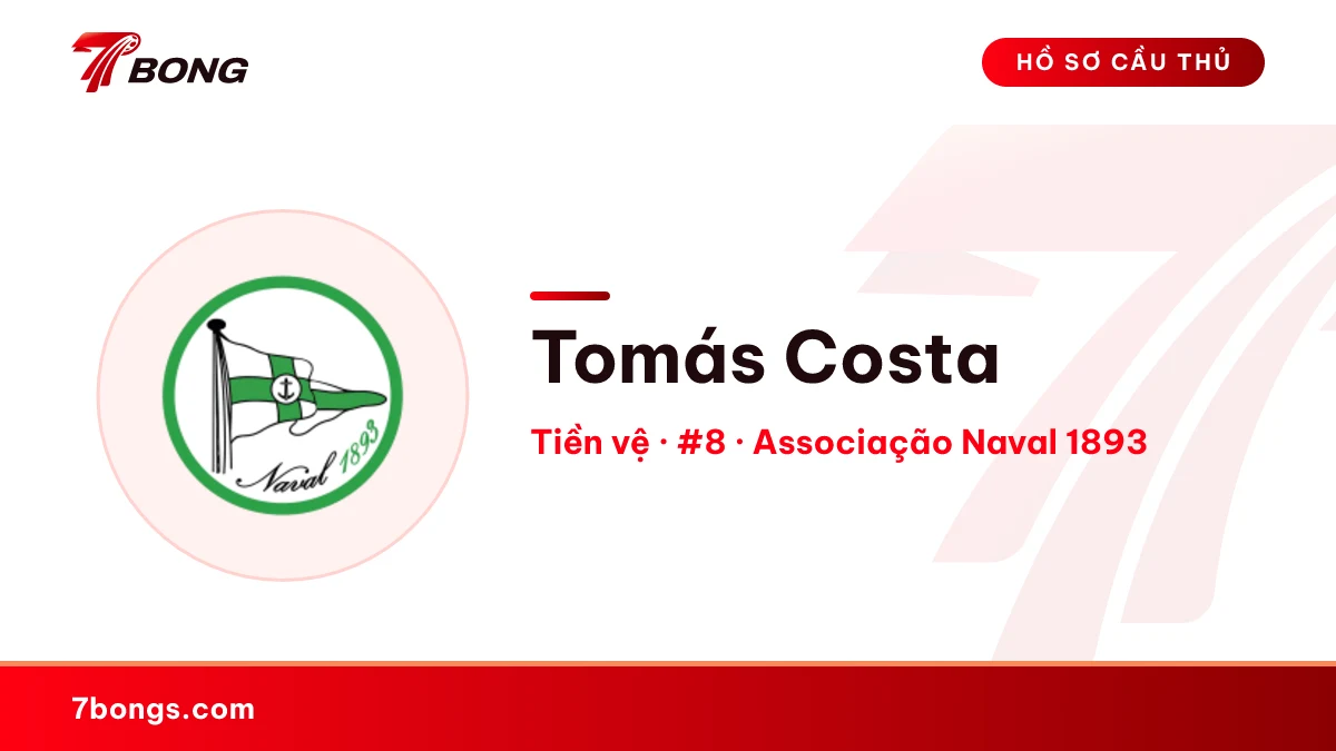 Tomás Costa — Associação Naval 1893