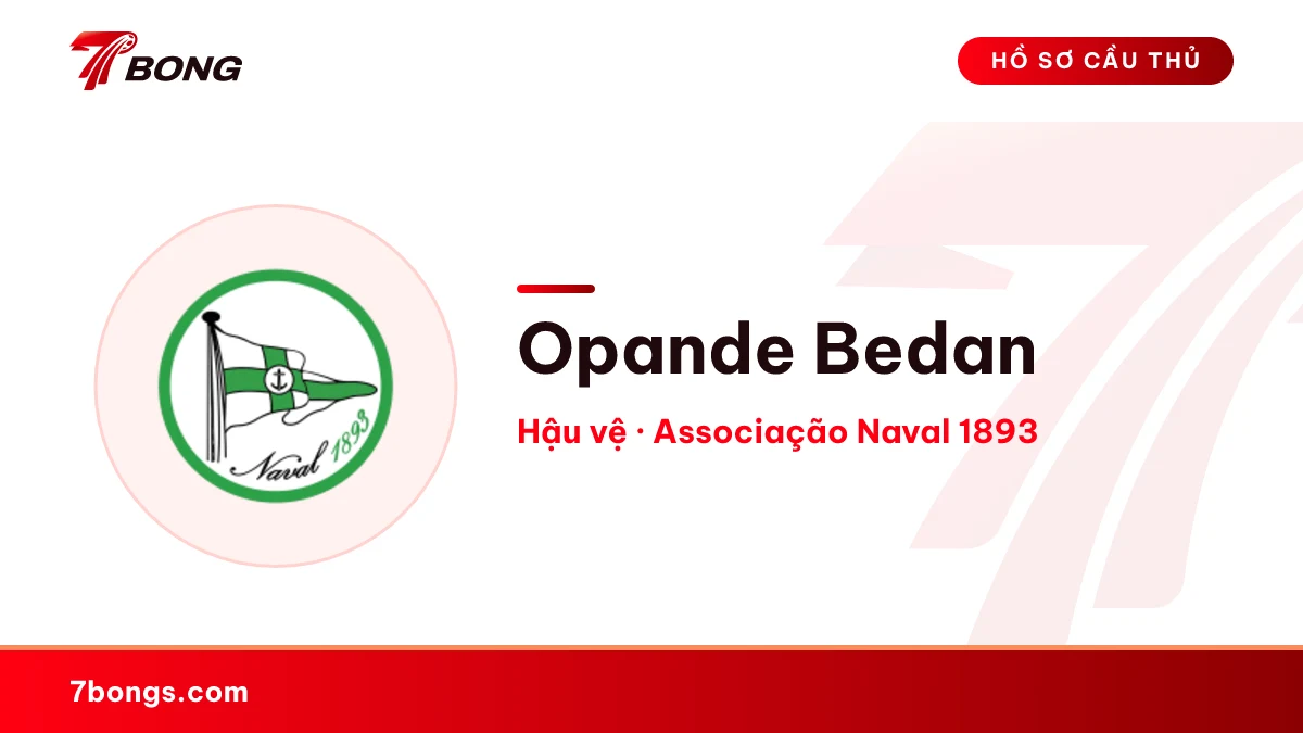 Opande Bedan — Associação Naval 1893