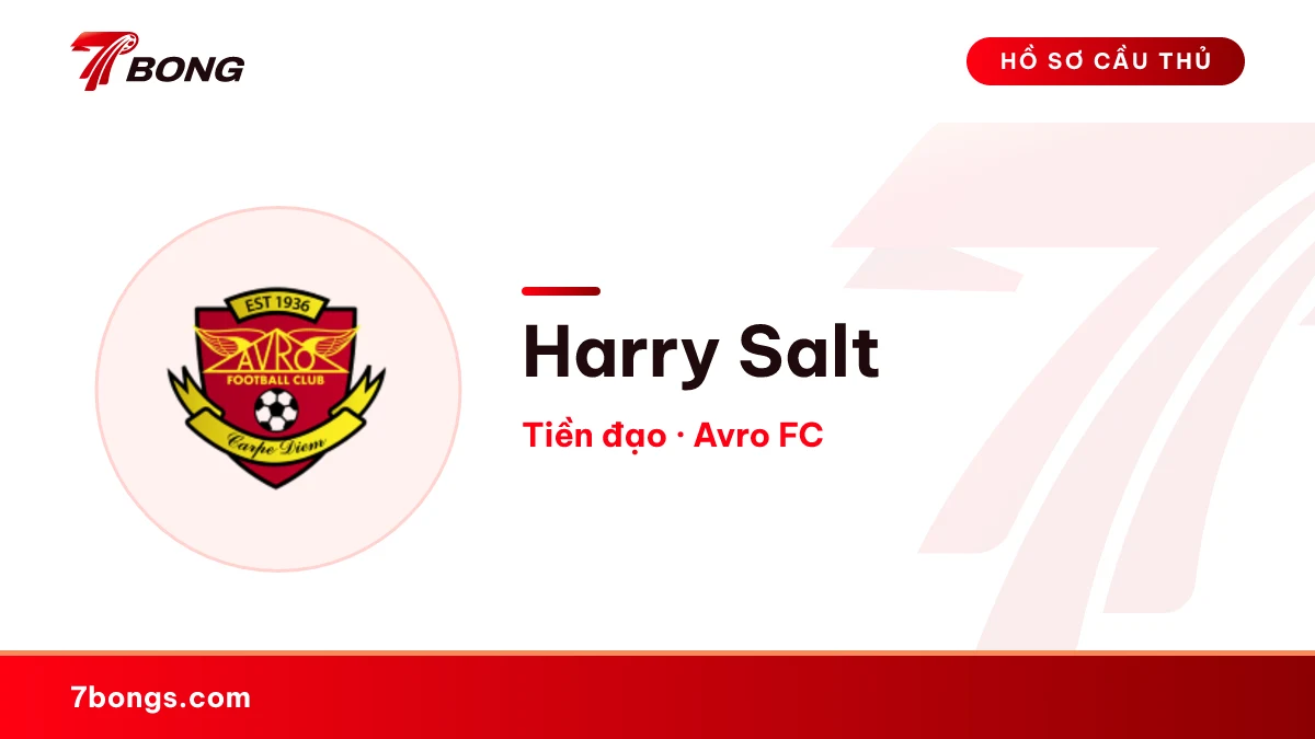 Harry Salt — Avro FC