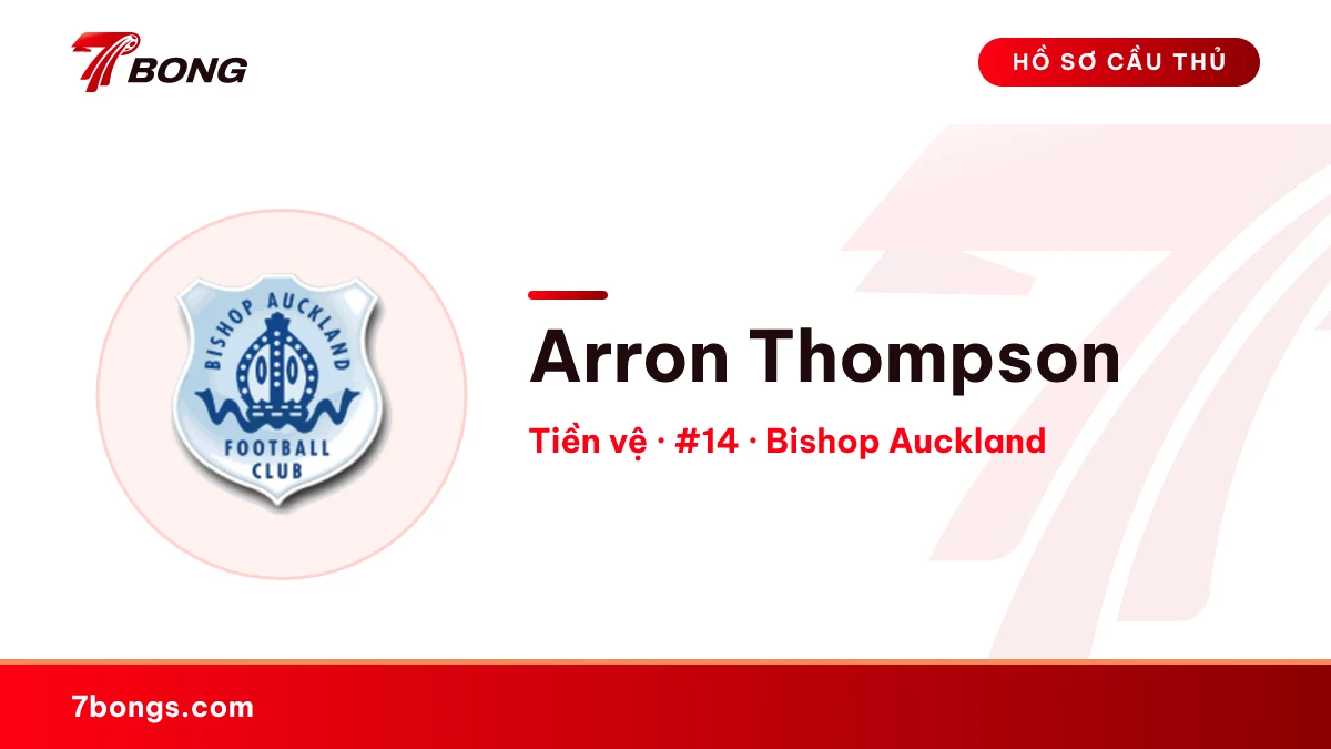 Arron Thompson — Bishop Auckland