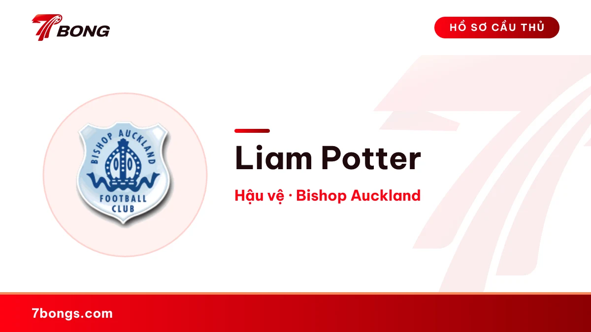 Liam Potter — Bishop Auckland
