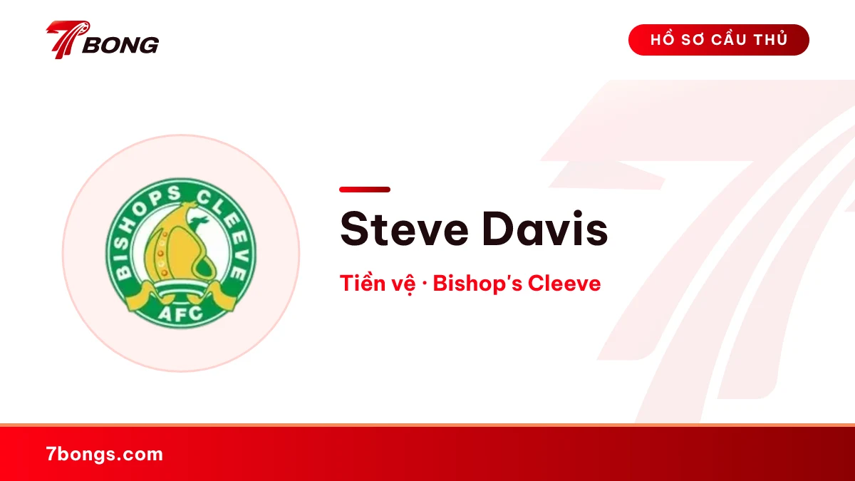 Steve Davis — Bishop's Cleeve