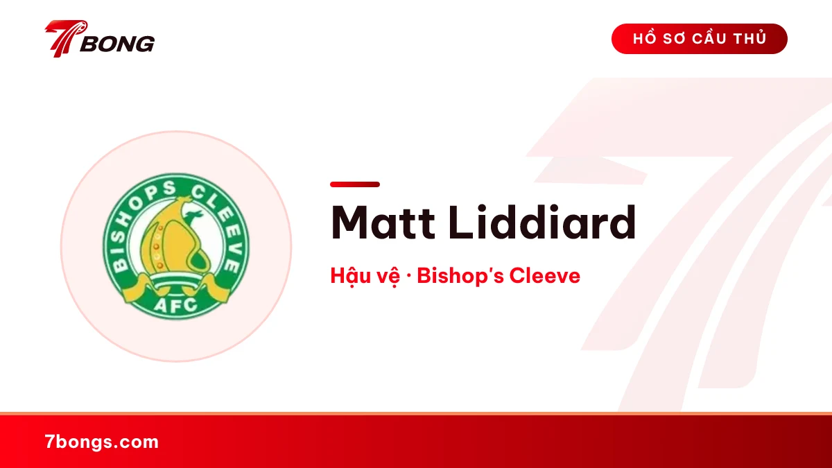 Matt Liddiard — Bishop's Cleeve