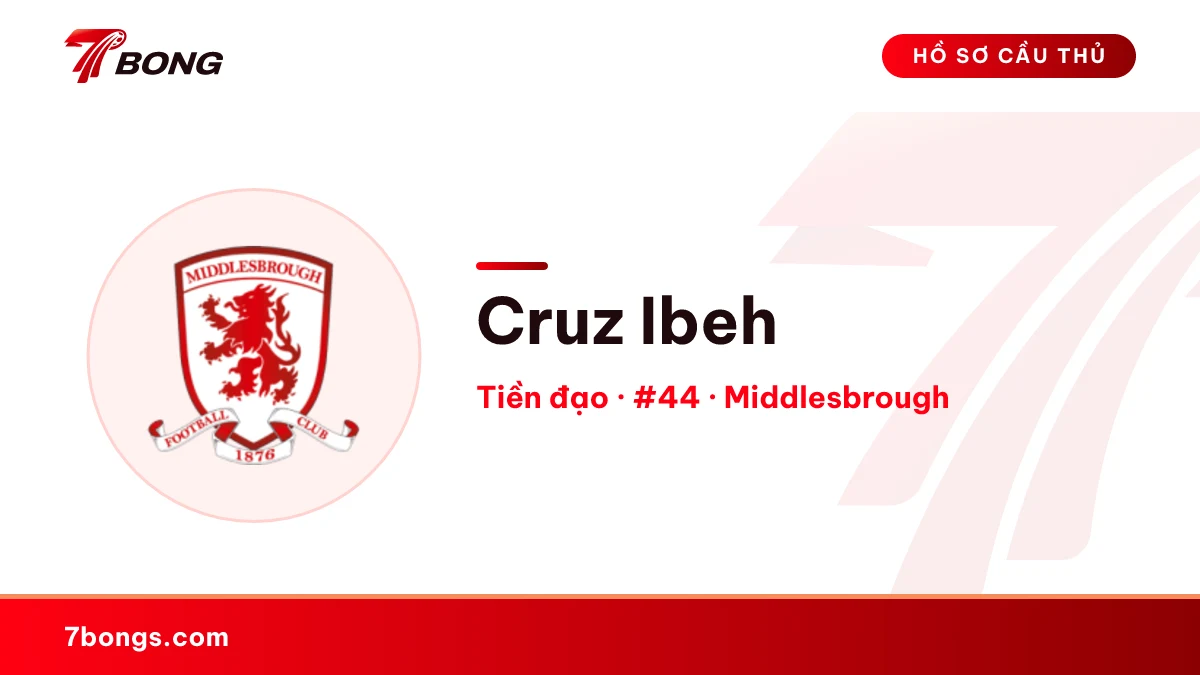 Cruz Ibeh — Middlesbrough