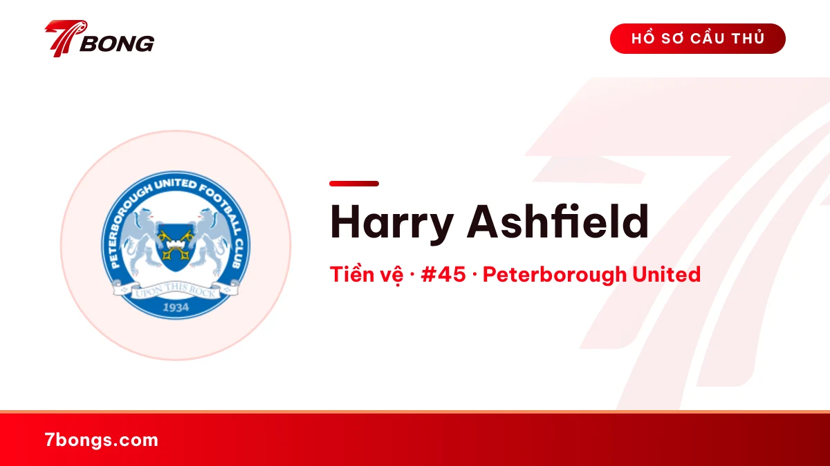 Harry Ashfield — Peterborough United