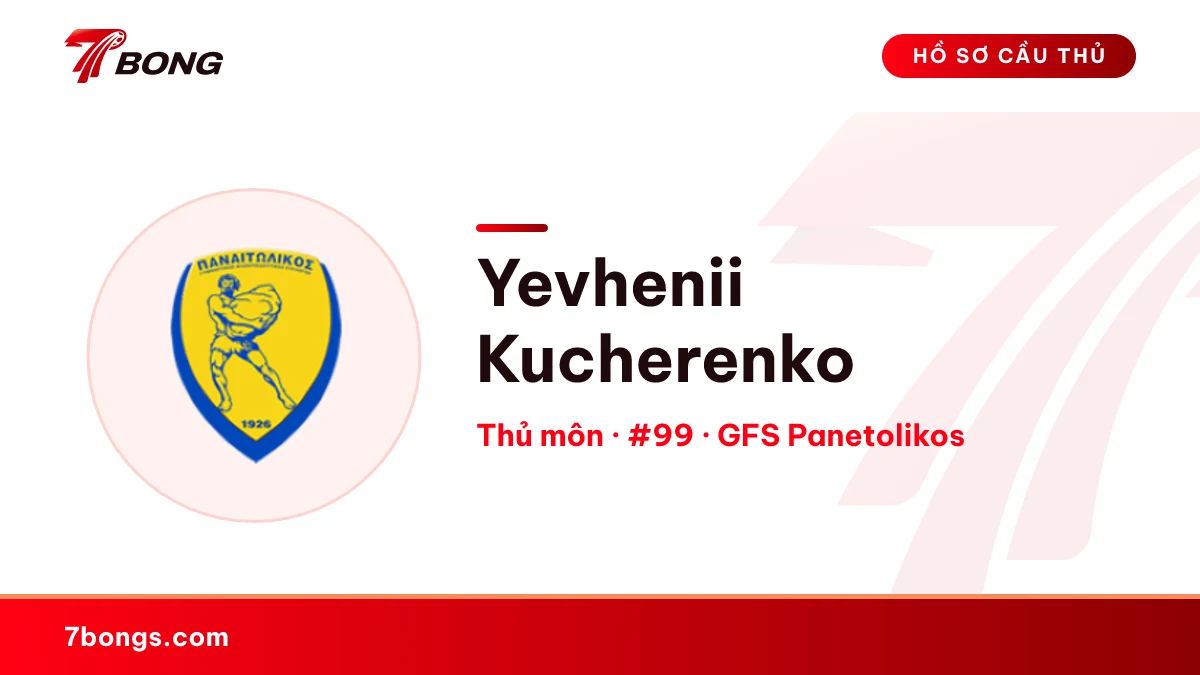 Yevhenii Kucherenko — GFS Panetolikos