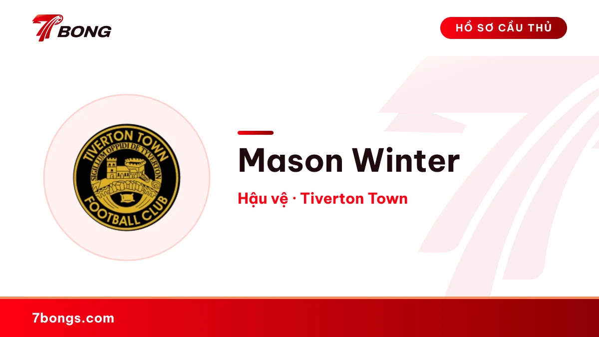 Mason Winter — Tiverton Town