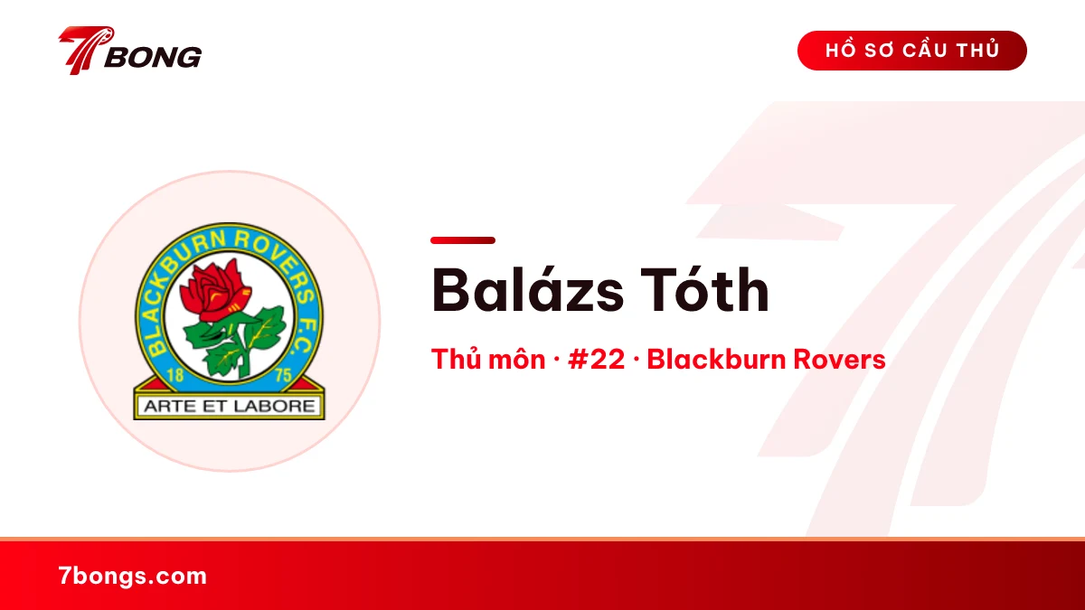 Balázs Tóth — Blackburn Rovers