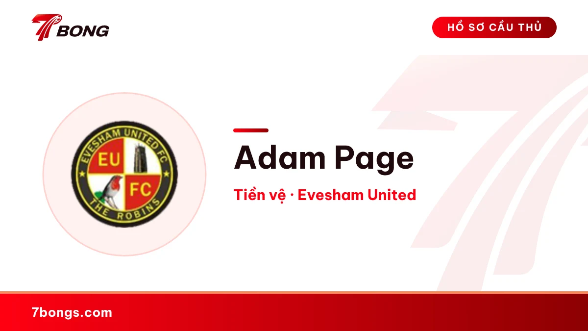 Adam Page — Evesham United