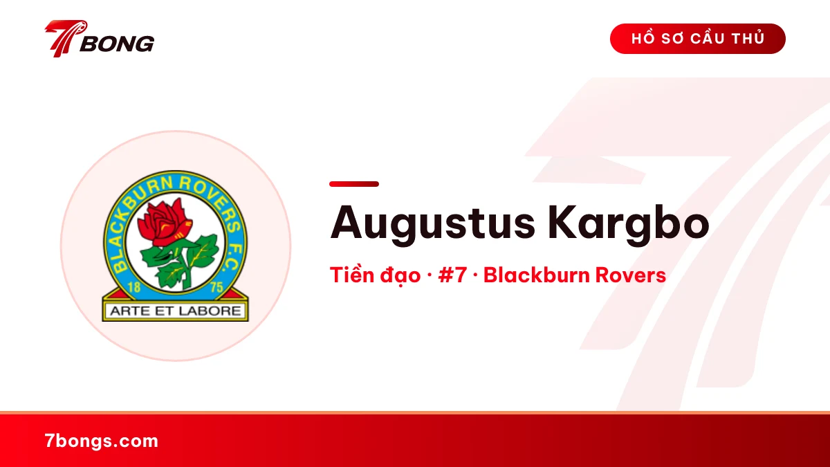 Augustus Kargbo — Blackburn Rovers