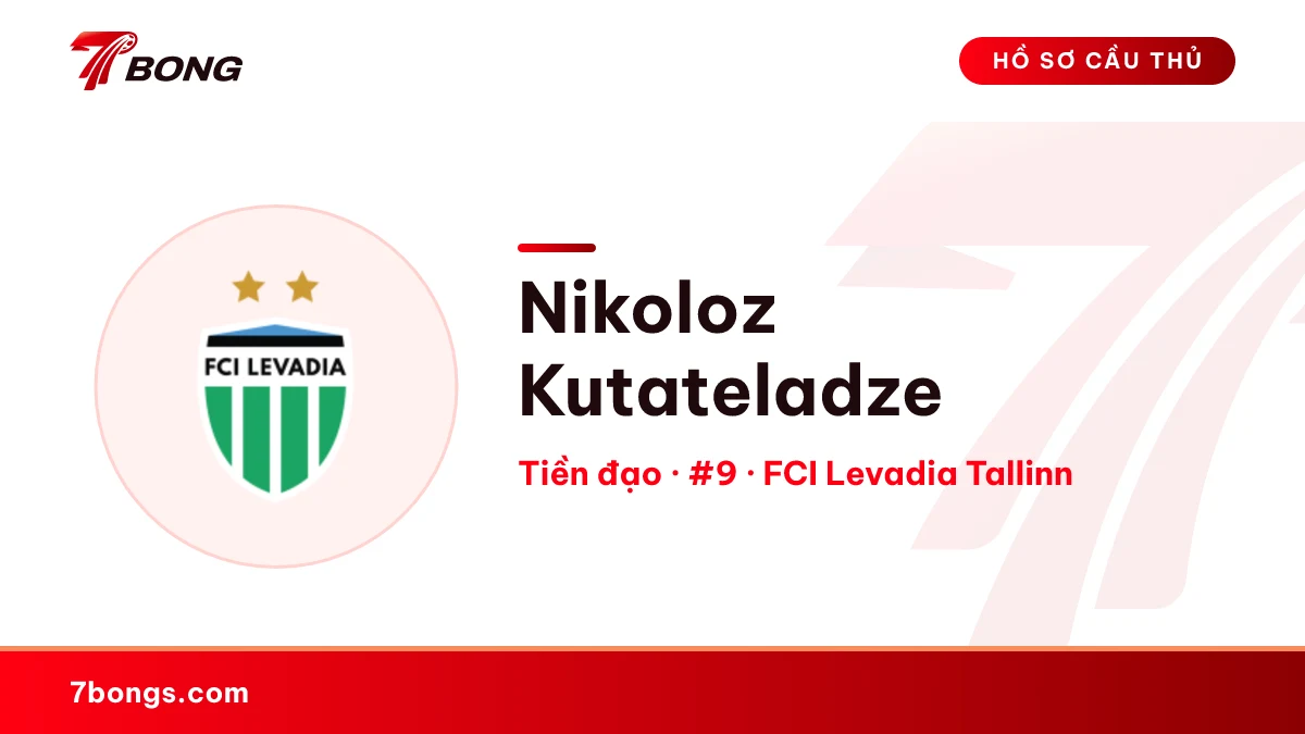 Nikoloz Kutateladze — FCI Levadia Tallinn